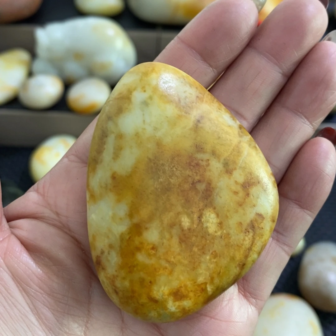 和田玉未镶嵌挂件4