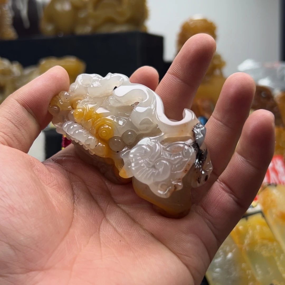 石英质玉（黄龙玉）未镶嵌多选一发货