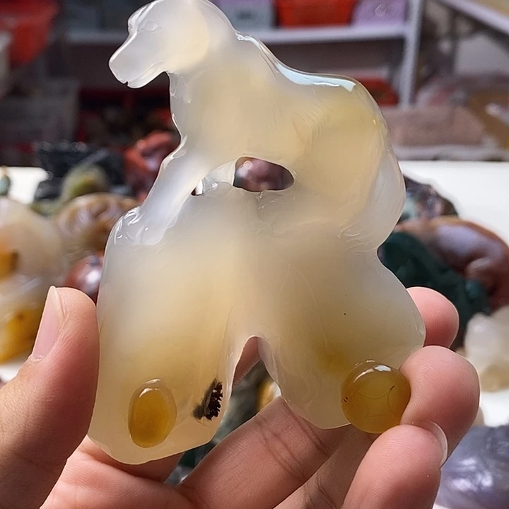 玛瑙/玉髓未镶嵌颈饰