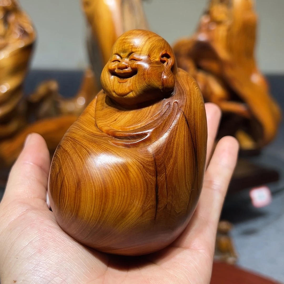 柏木崖柏木手把件摆件