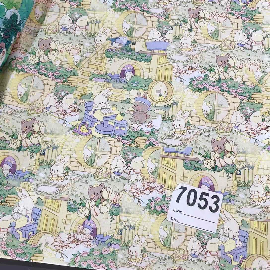 一米价纯棉平布1.1米宽果子布艺小块