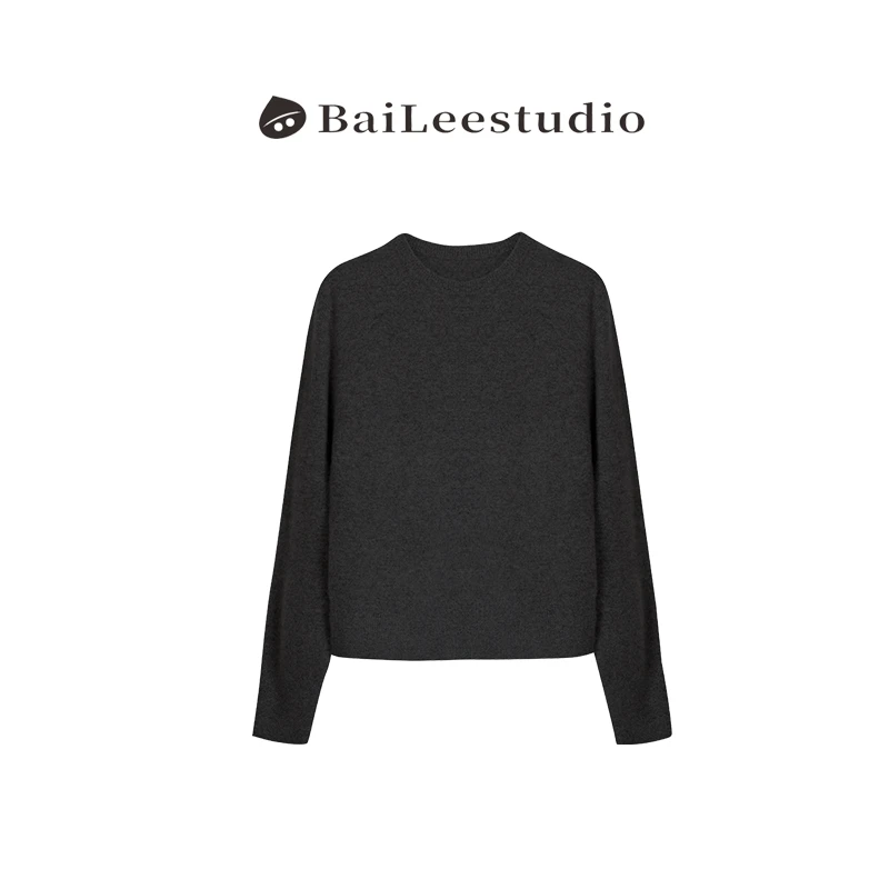 【柏栗良品】2025秋季新品~简约居家休闲百搭上衣55008