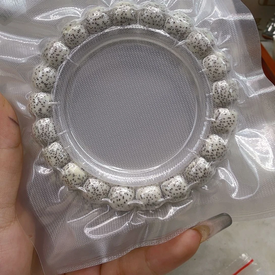 星月菩提手串9王者白星月菩提镶嵌11桶单圈