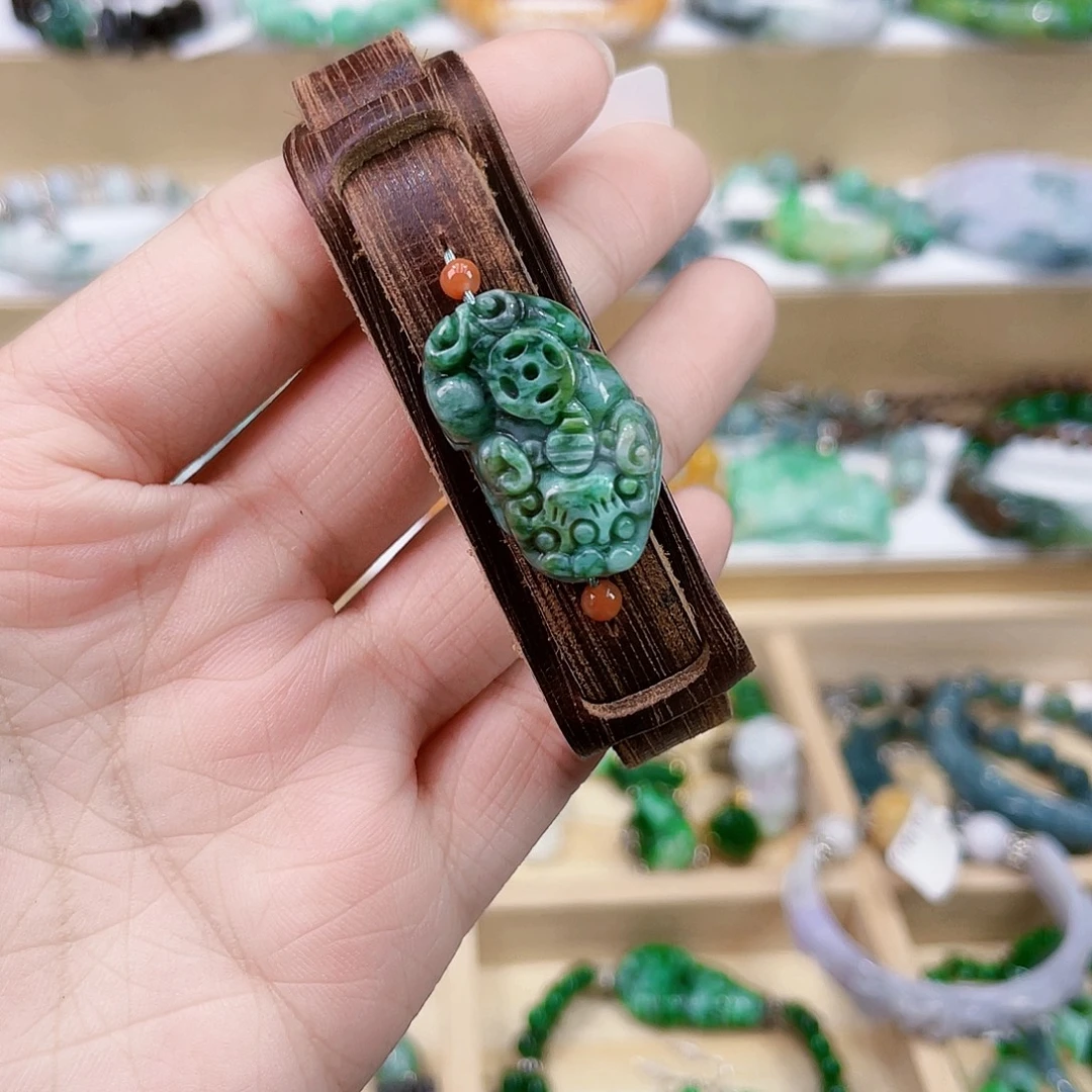 翡翠未镶嵌手链手链