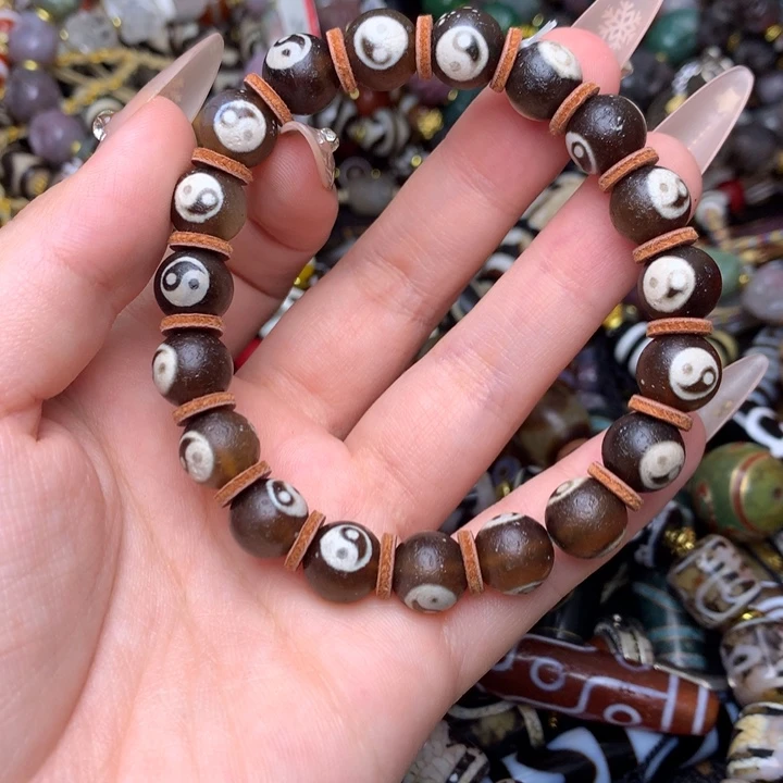 玛瑙/玉髓未镶嵌发一条