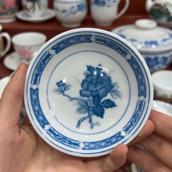 醴陵釉下10厘米70后陶瓷