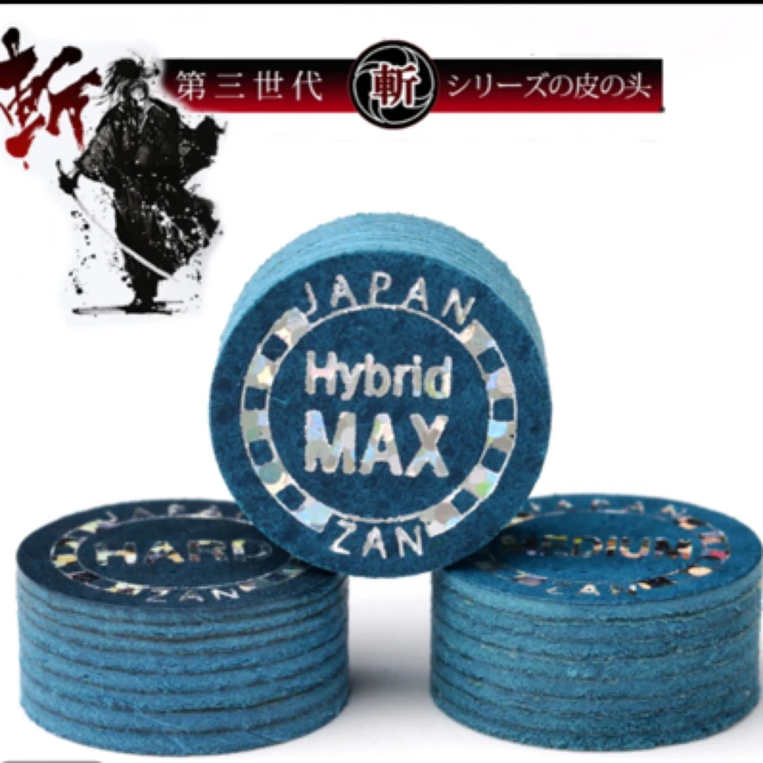 超级斩正品14MM皮头美式台球杆皮头中式黑八大头球杆真皮枪头配件