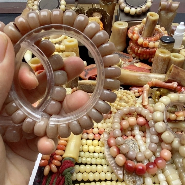 嫣***手串/手链驼骨紫血，驼骨12