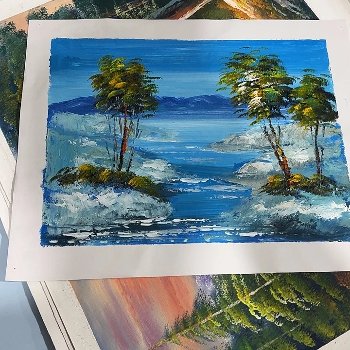 油画30*40手绘油画