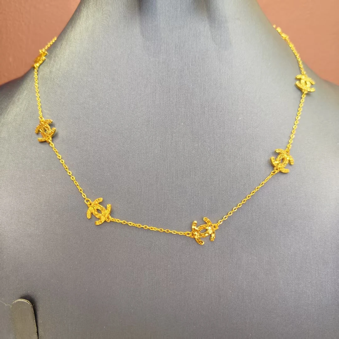 合金项链 项链气质轻奢百搭金色250036970