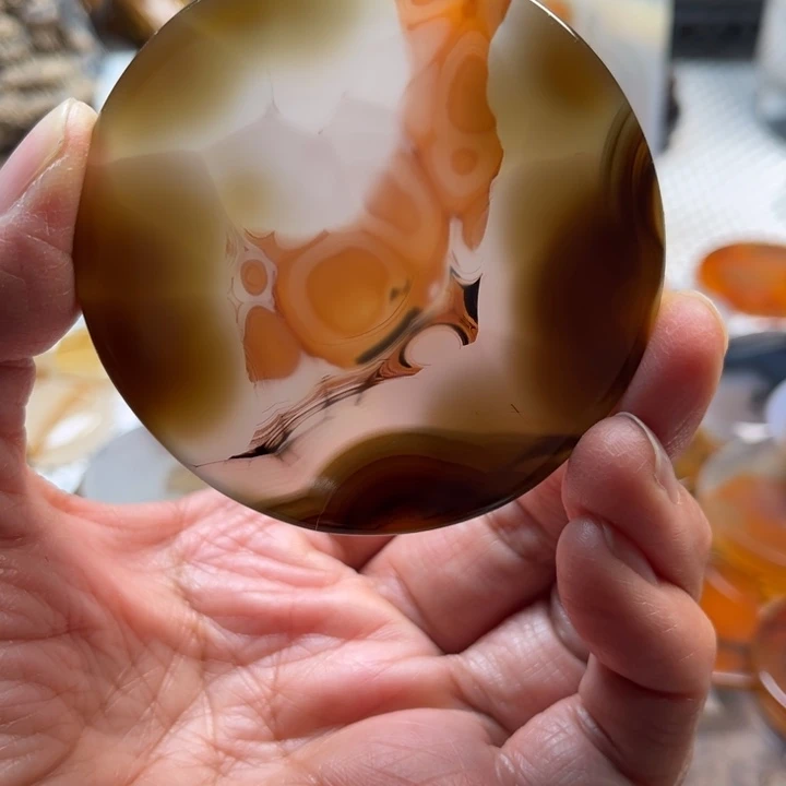 玛瑙/玉髓未镶嵌吊坠(不含链)