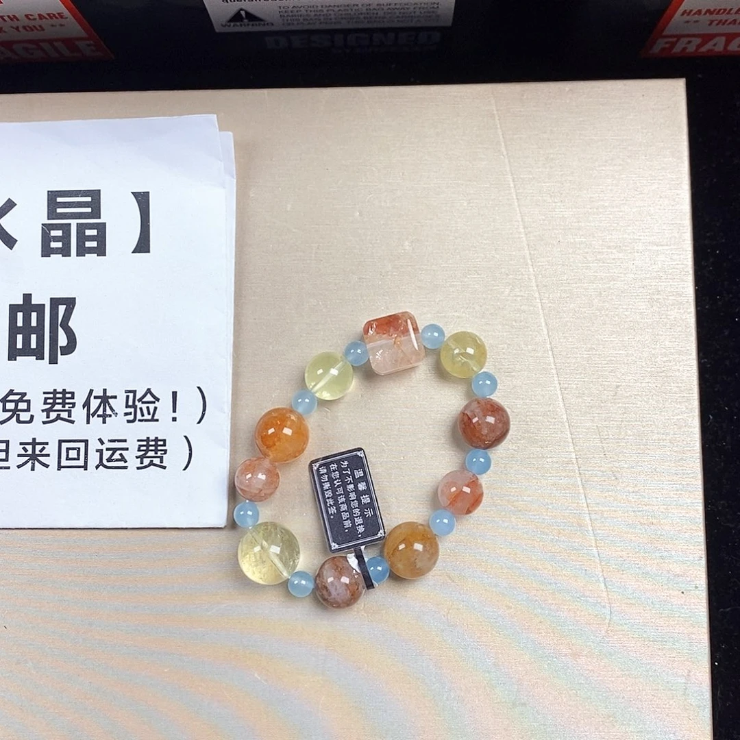 手链银S925镶嵌水晶