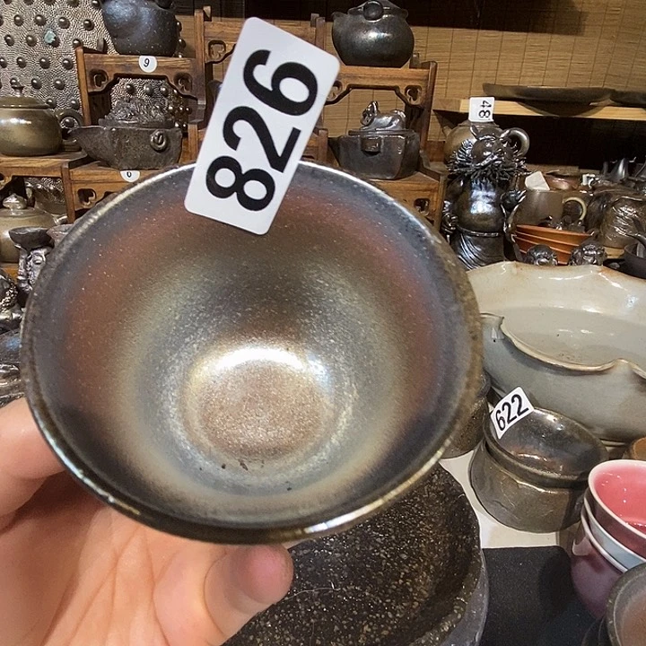 高温柴烧陶泥主人杯