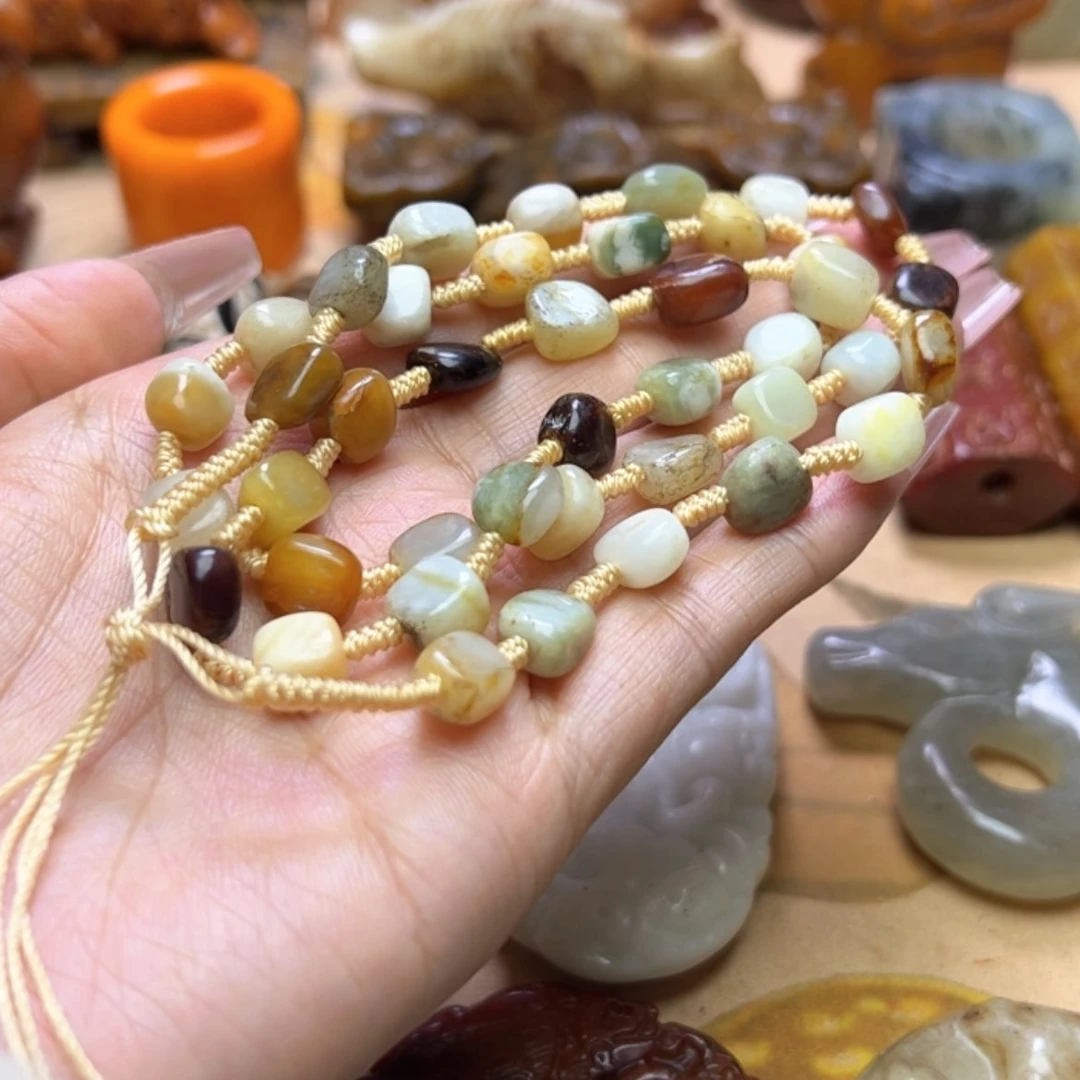 【闪购商品】蛇纹石玉颈饰未镶嵌