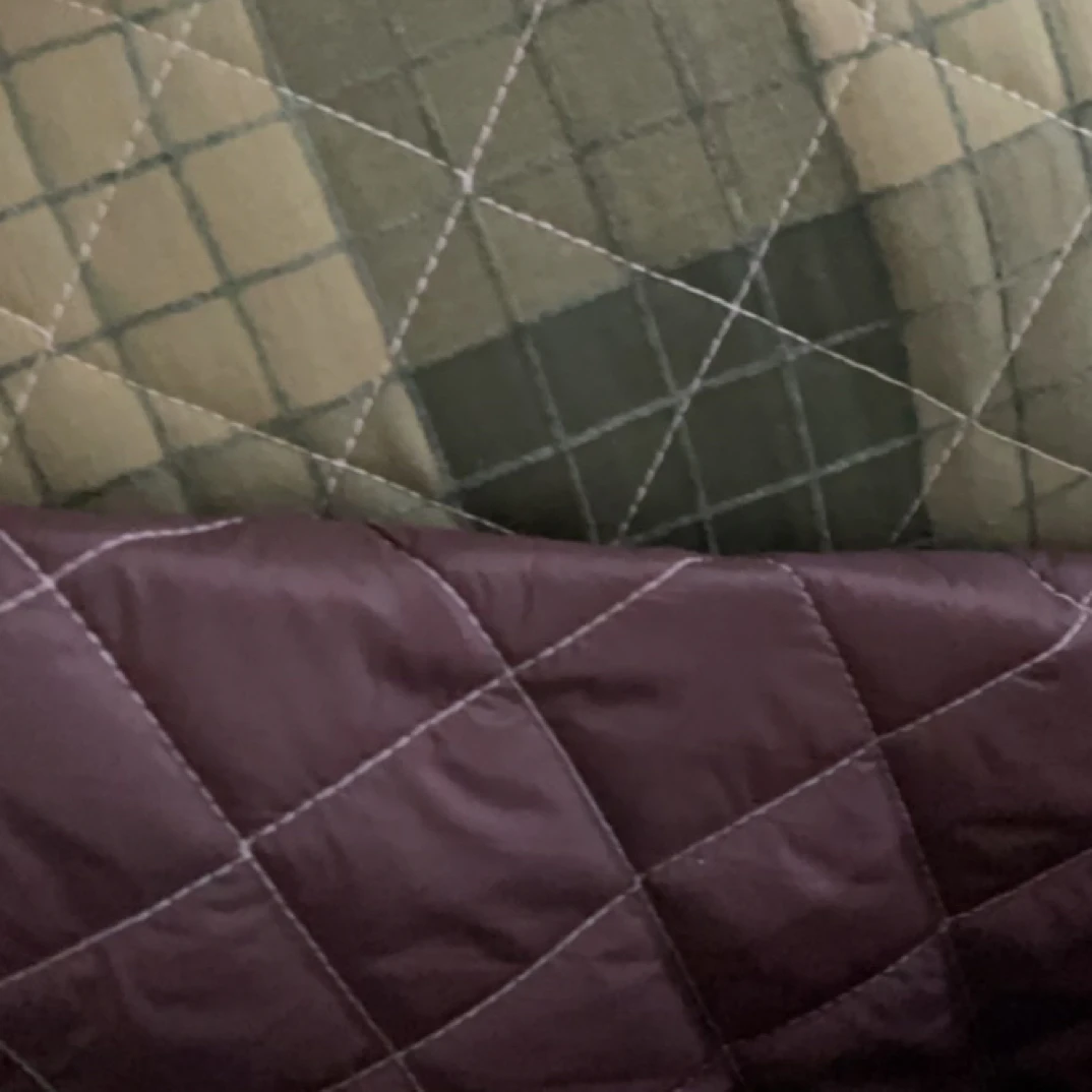 J020夹棉布料十八一米