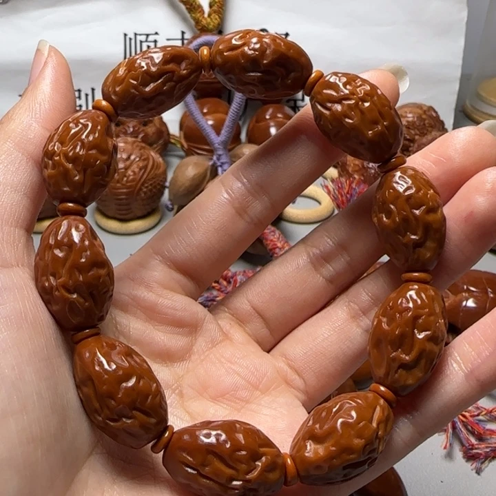 手串/手链橄榄核橄榄核核雕