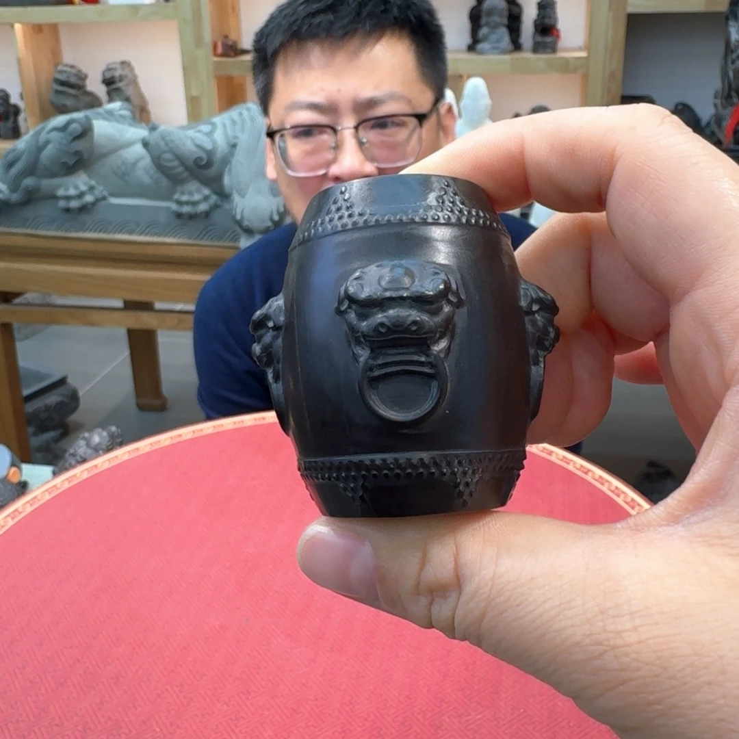 西安石晋錾石雕手工雕刻摆件