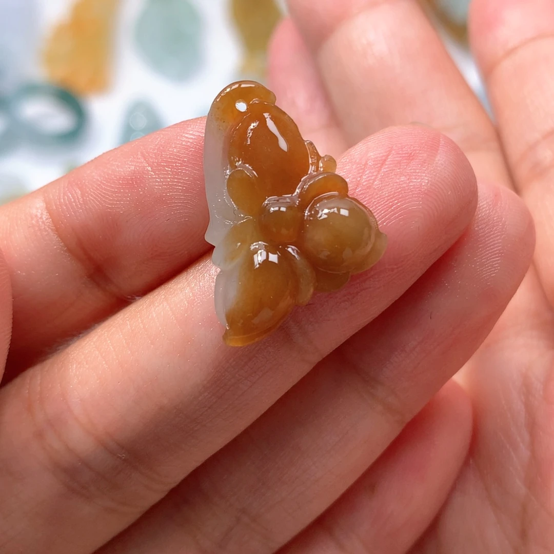 未镶嵌定制翡翠花