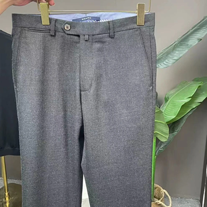 【2750绒赏进口休闲裤】男士秋冬款简单休闲裤