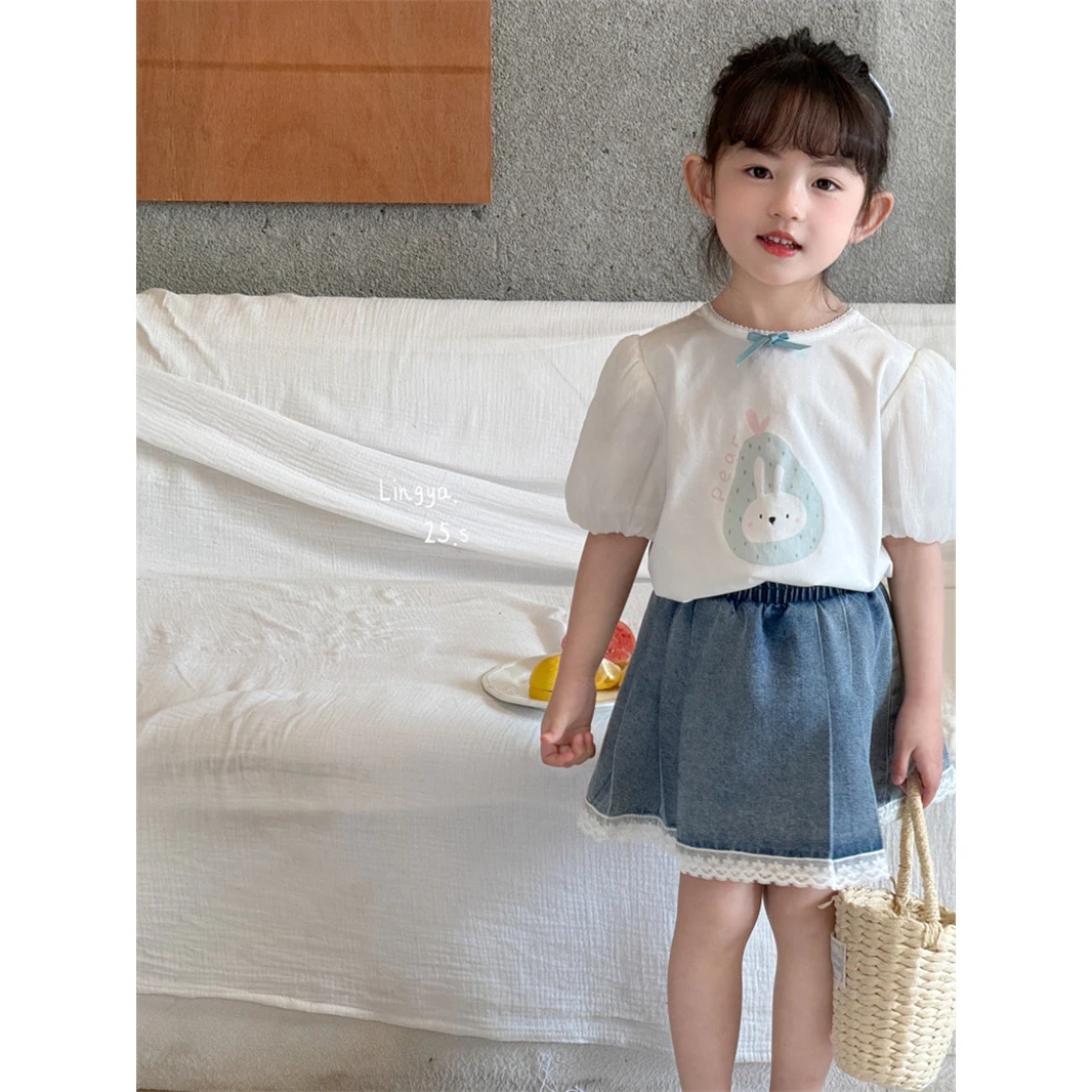 AC525~灵伢·25夏~小兔子T恤153023T