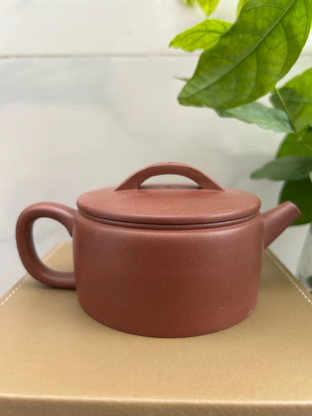 手工制作微瑕紫砂壶不介意的拍