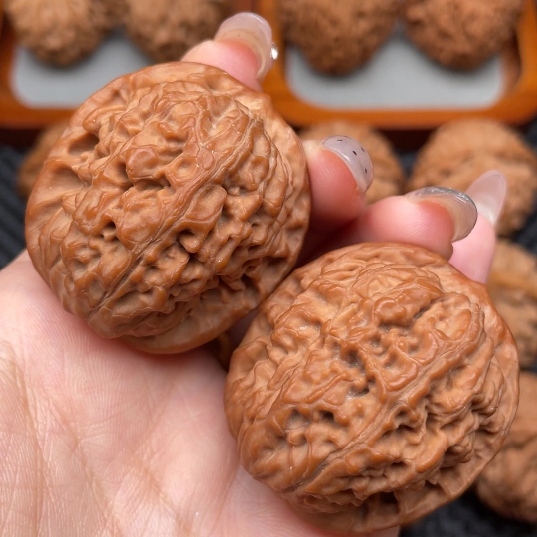 把件文玩核桃莲花