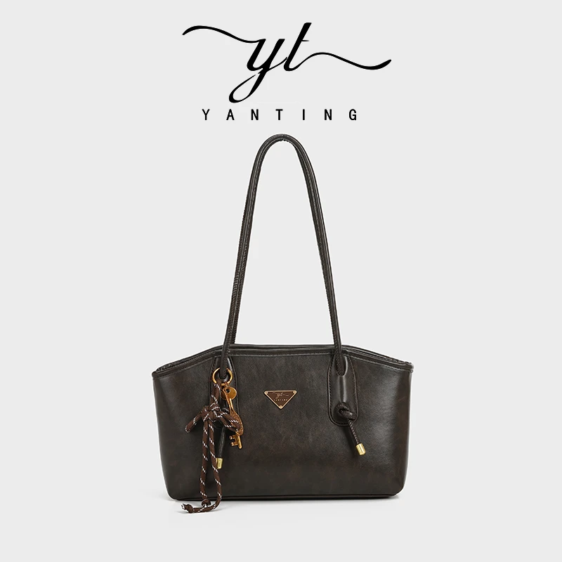 【乐乐专享】2024秋冬上新时尚百搭上班通勤单肩托特包YT8125