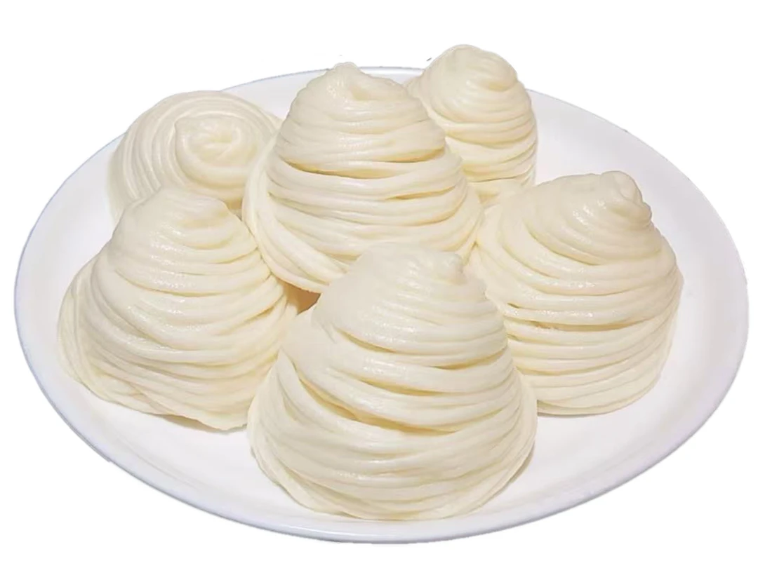 金牌盘丝奶香小花卷  软糯香甜拉丝花卷纯手工制作面食双阳花卷姐