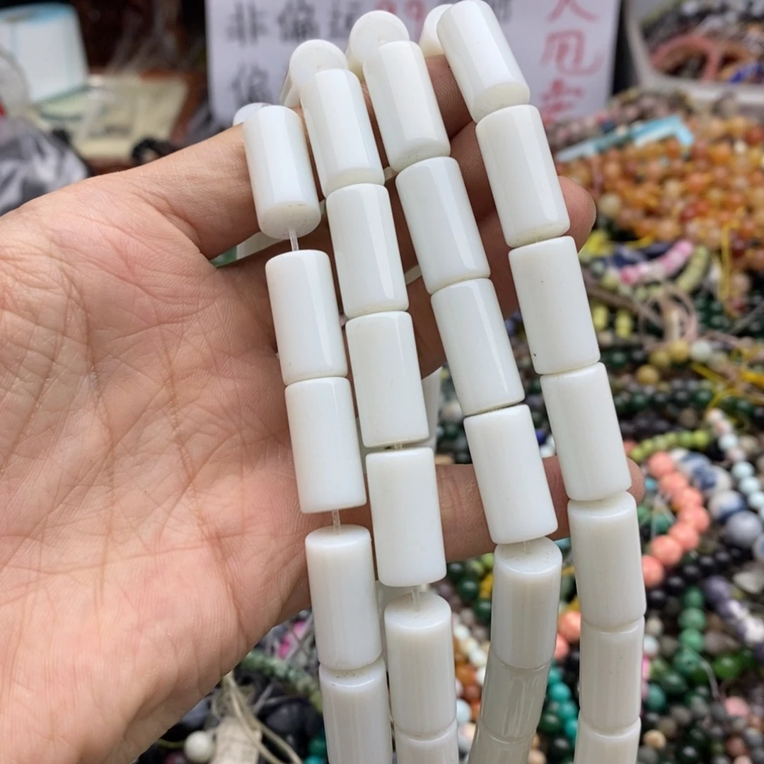 玛瑙/玉髓未镶嵌珠宝半成品一条琉璃B53