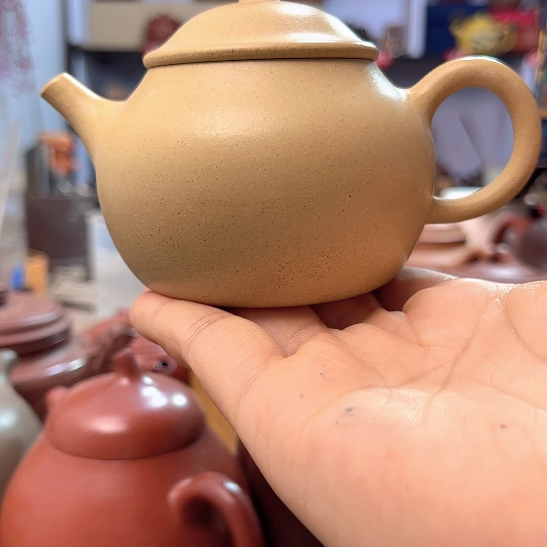 茶壶紫砂全手工制作