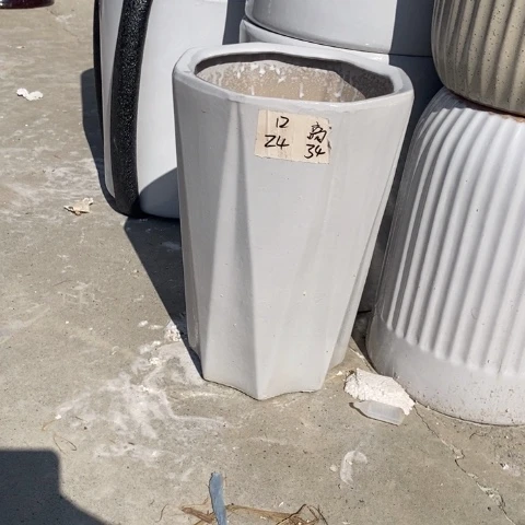 低腰白八方中号 口24/34