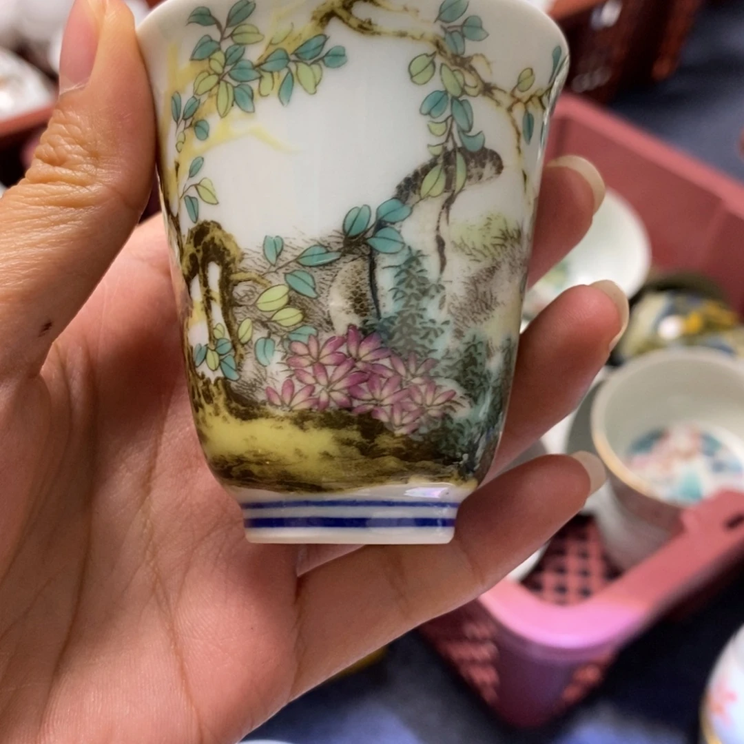 景德镇陶瓷茶杯茶杯茶杯