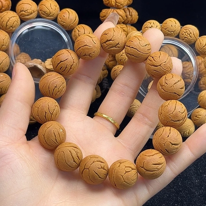 桃核吊坠博雅桃核17