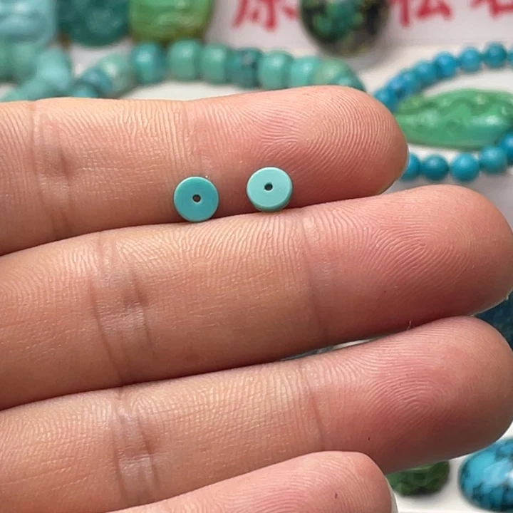 绿松石未镶嵌配饰