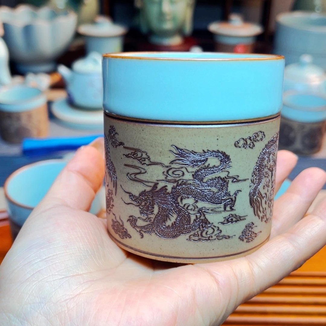 【闪购商品】禾**木汝州单壶，天青，大壶，