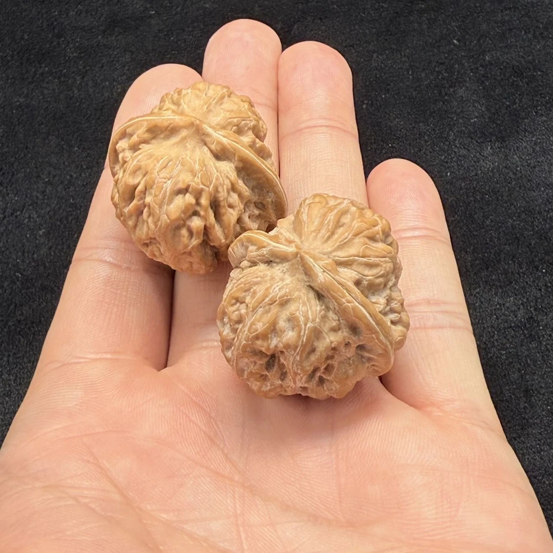 【曹掌柜精选】25 G65769-门头沟元宝核桃(全品)-尺寸32mm