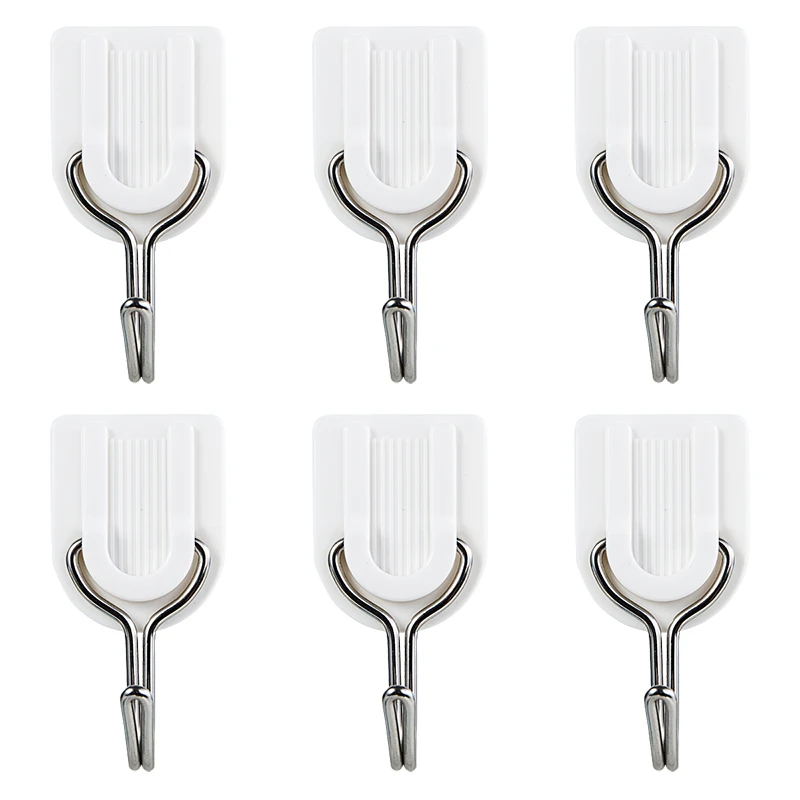 Deli/得力19350挂钩_0.5kg(白色)(6只/卡)