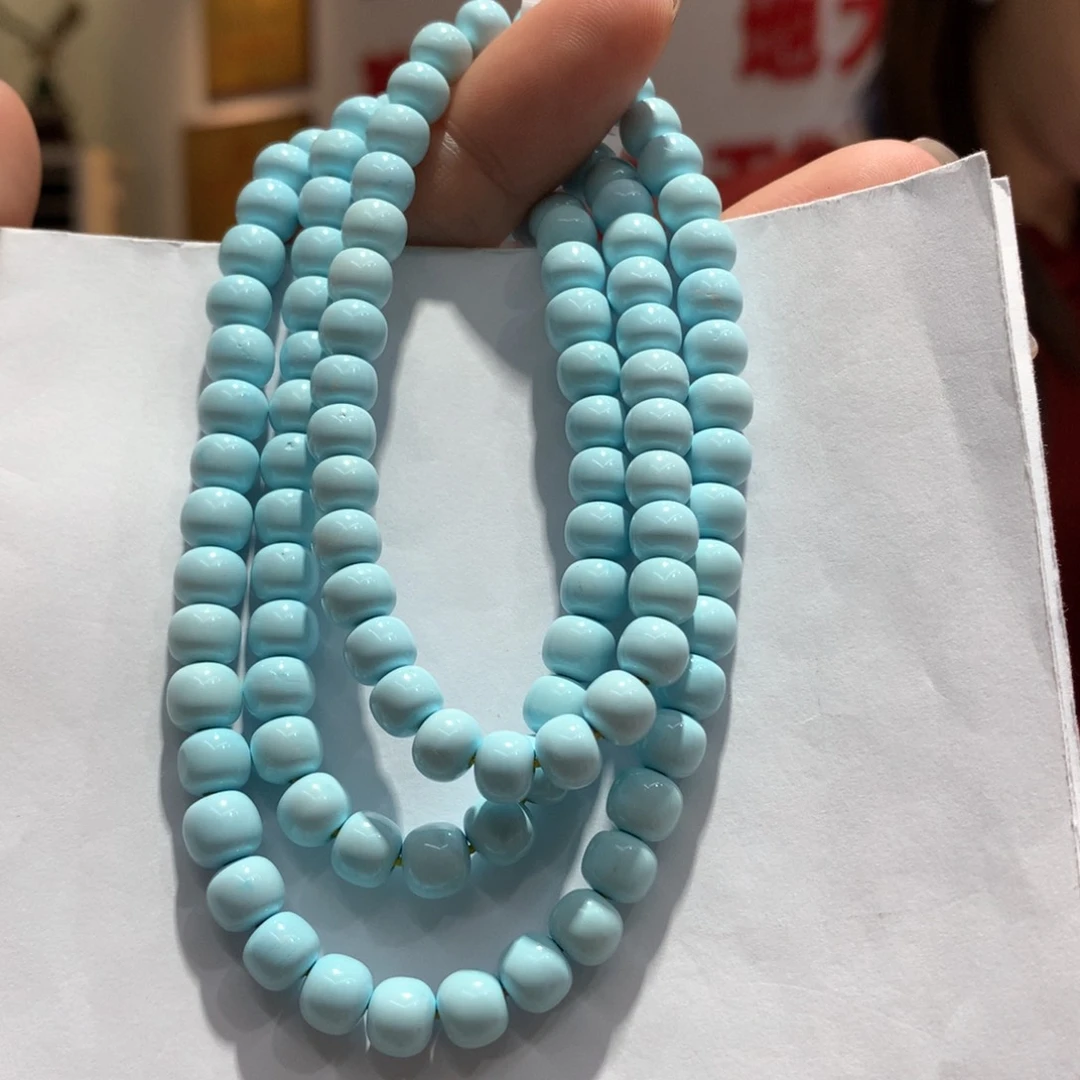 绿松石长链未镶嵌