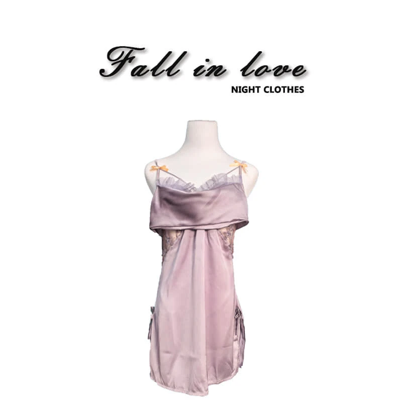 捡漏】【no退no换。默认微瑕丝滑新款蕾丝约会吊带