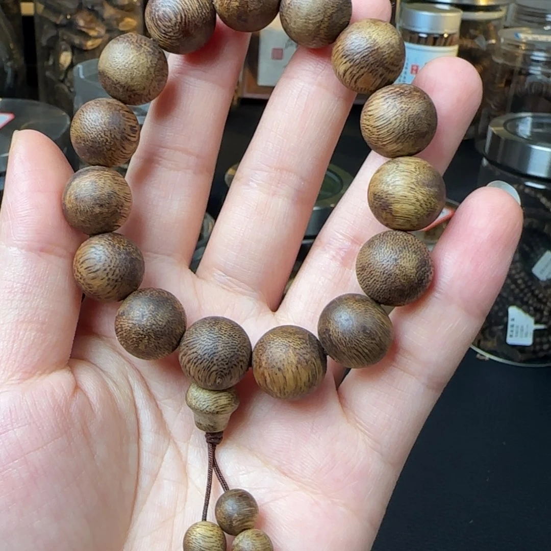 木奇楠淳化料圆珠14mm