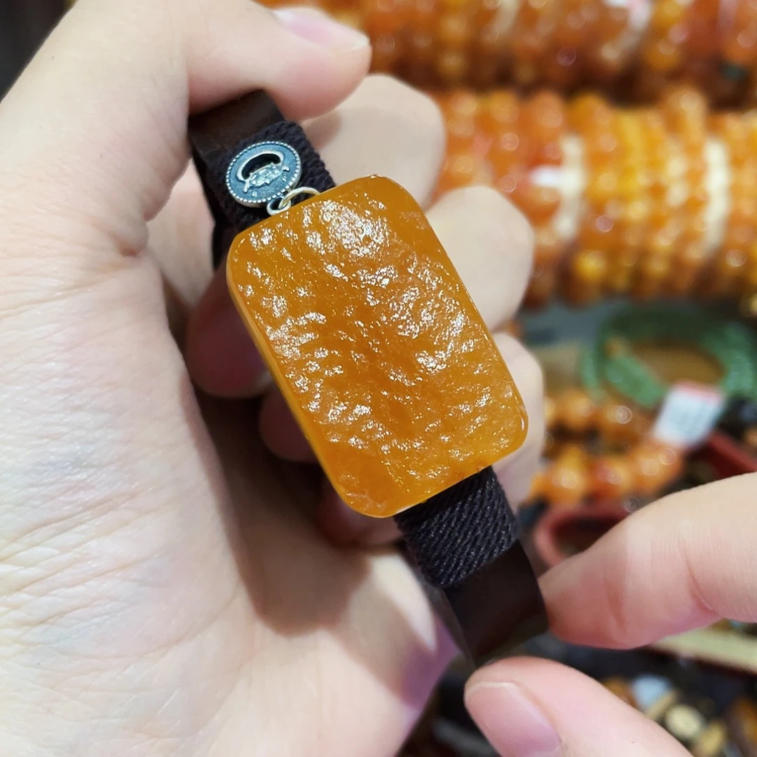 手链蜜蜡未镶嵌手串