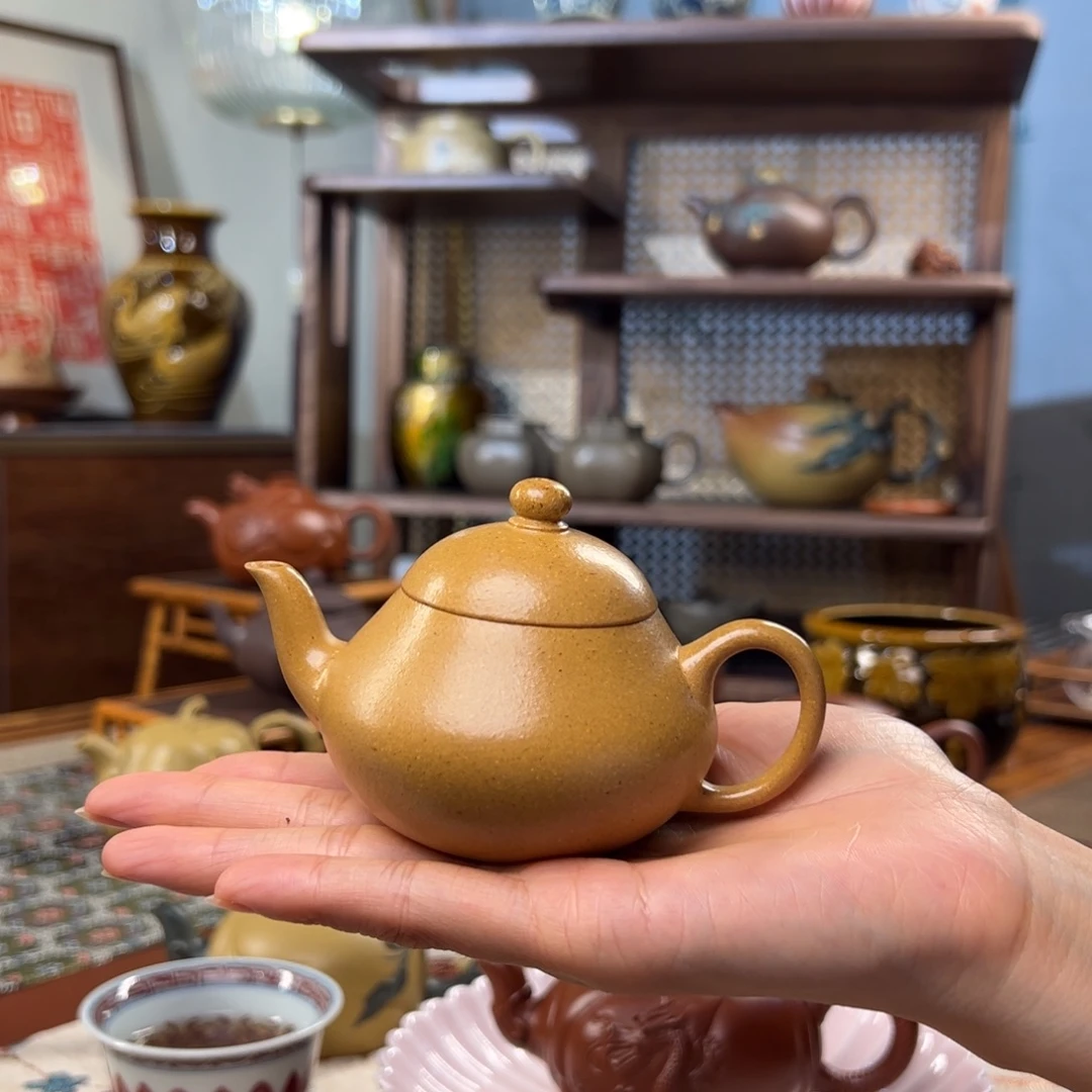 紫砂茶壶黄金小梨