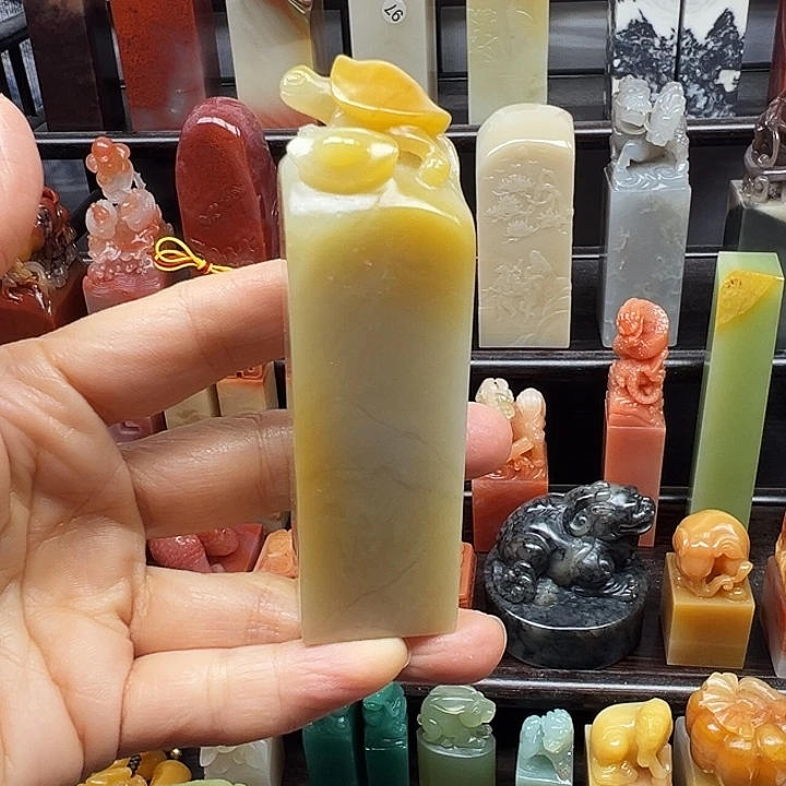 印石寿山石寿山石手工雕刻