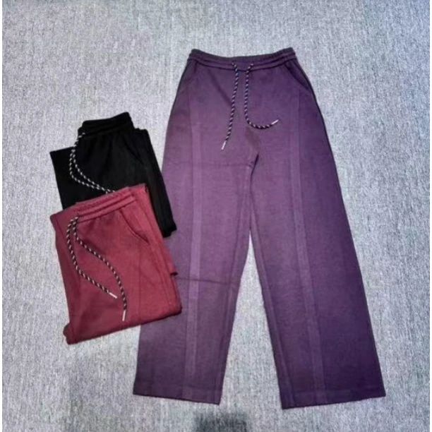 【南油玲姐】黑色松紧腰休闲裤81855