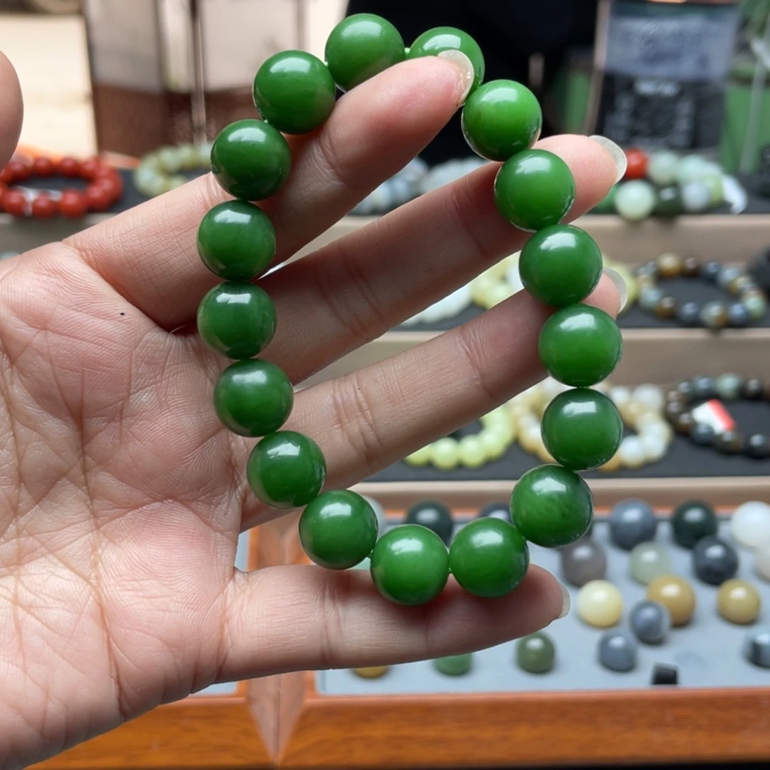 和田玉手链未镶嵌孙*圣