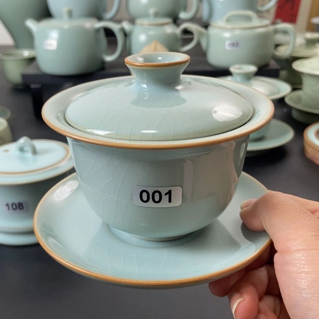 吴文杰老师盖碗微瑕