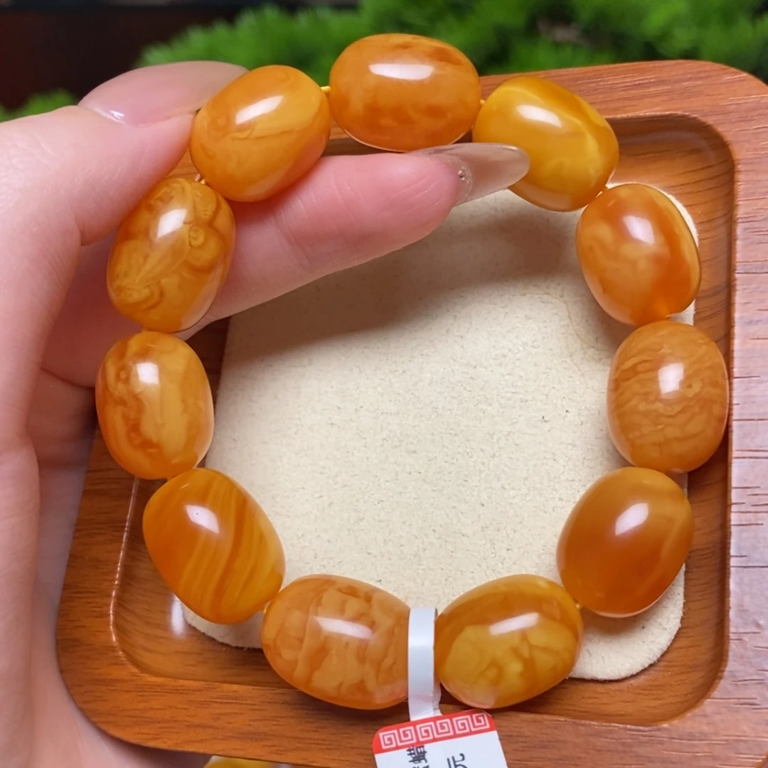 【闪购商品】未镶嵌蜜蜡手链手串
