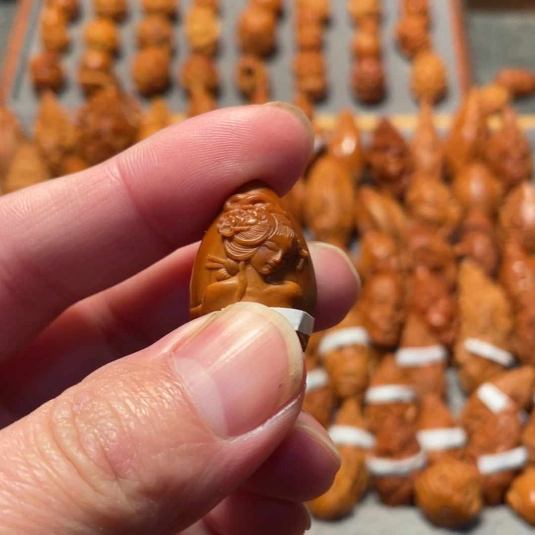 橄榄核手串/手链西施美女