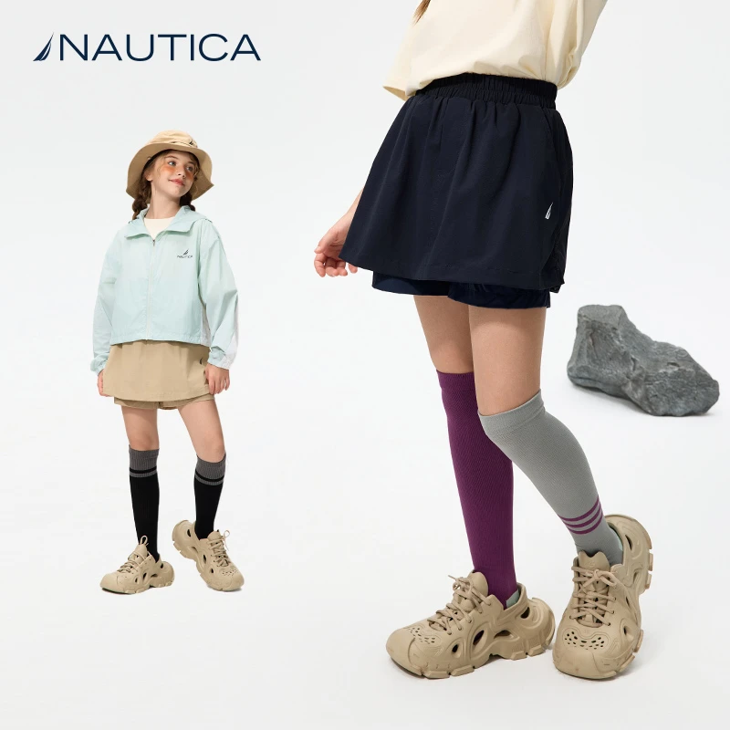 NAUTICA童装【牛牛】户外梭织裙裤运动俏皮四面弹防泼水
