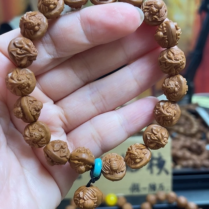 手串/手链橄榄核龙纹